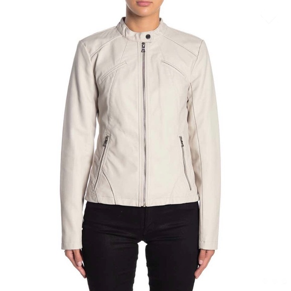 Guess Faux Leather Jacket - Picture 3 of 11